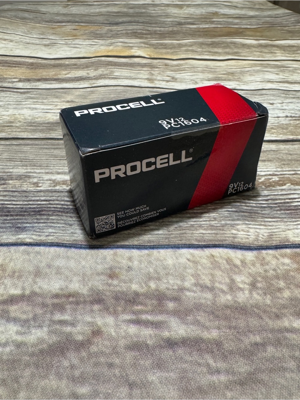 PROCELL 9V (12 Pack) PC1604 Batteries